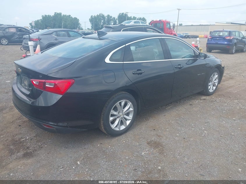 Vin: 1g1zd5st9rf130104, lot: 46244895, chevrolet malibu fwd 1lt 20244