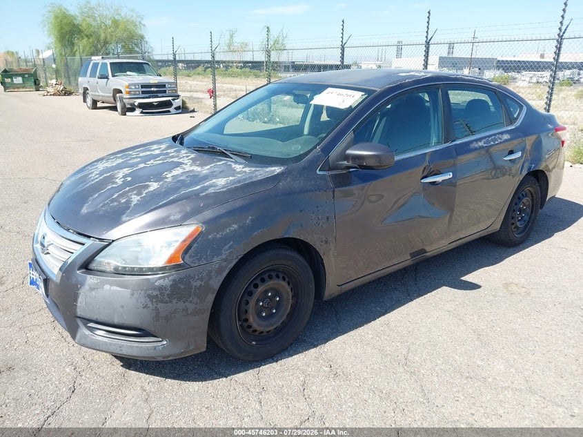 2014 NISSAN SENTRA auction photo 2