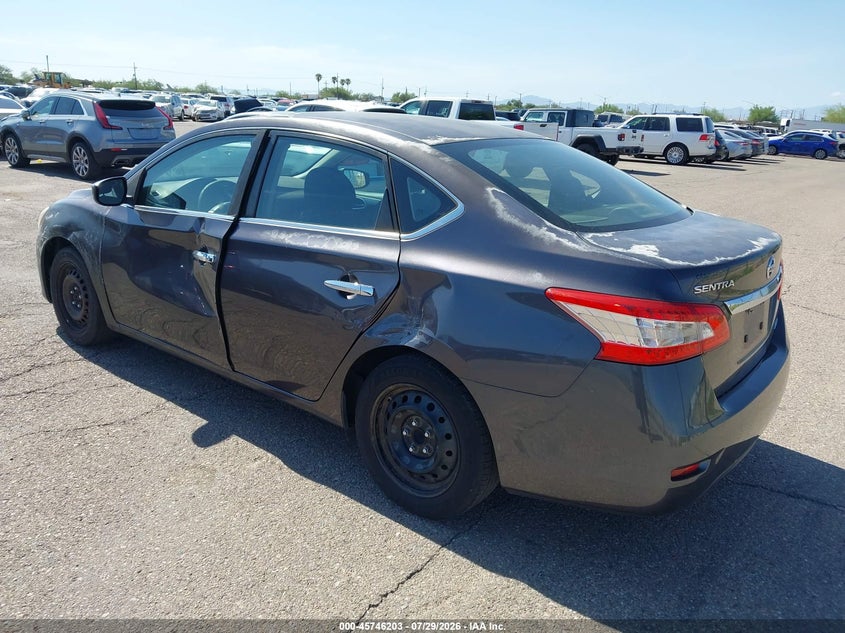 2014 NISSAN SENTRA auction photo 3