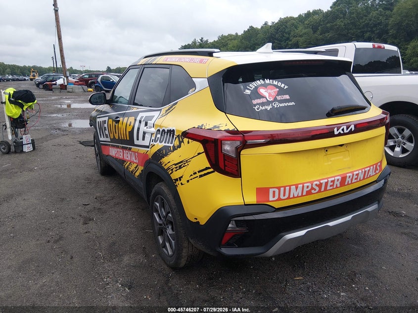 Vin: kndeucaa7r7635191, lot: 46244911, kia seltos s 20243
