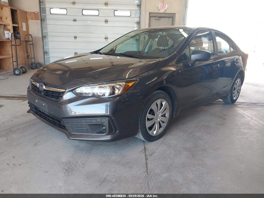 Vin: 4s3gkab69p3601206, lot: 46244935, subaru impreza base 20232