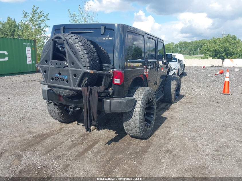 Vin: 1c4hjweg9jl900694, lot: 46244947, jeep wrangler jk unlimited sahara 20184