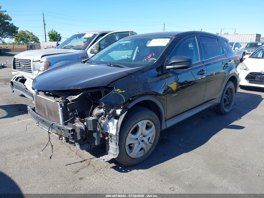 Vin: 2t3zfrev4fw227369, lot: 46244948, toyota rav4 le 20152
