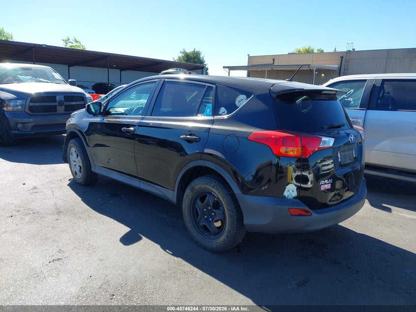 Vin: 2t3zfrev4fw227369, lot: 46244948, toyota rav4 le 20153
