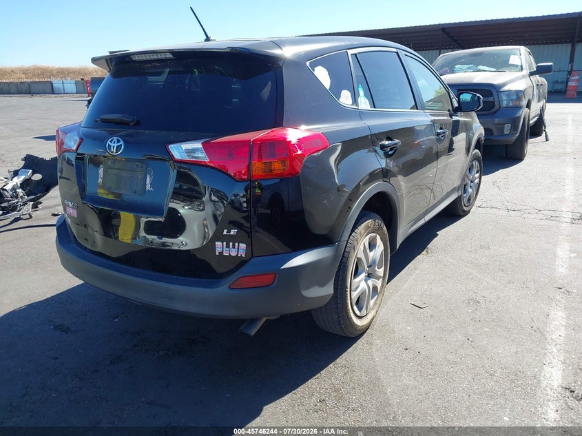 Vin: 2t3zfrev4fw227369, lot: 46244948, toyota rav4 le 20154