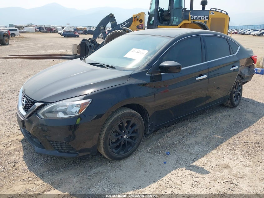 Vin: 3n1ab7ap0jy244616, lot: 46244954, nissan sentra s 20182