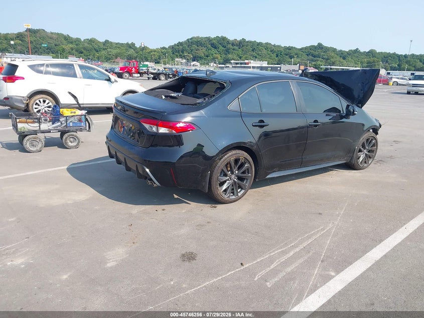 Vin: 5yfs4mcexsp243657, lot: 46244960, toyota corolla se 20254