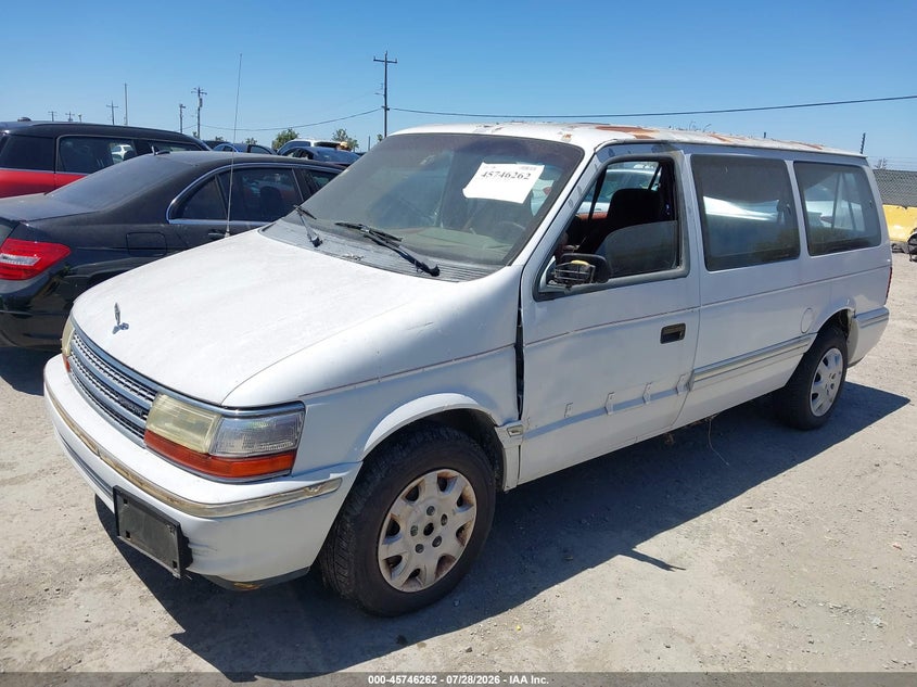 1992 PLYMOUTH GRAND VOYAGER auction photo 2