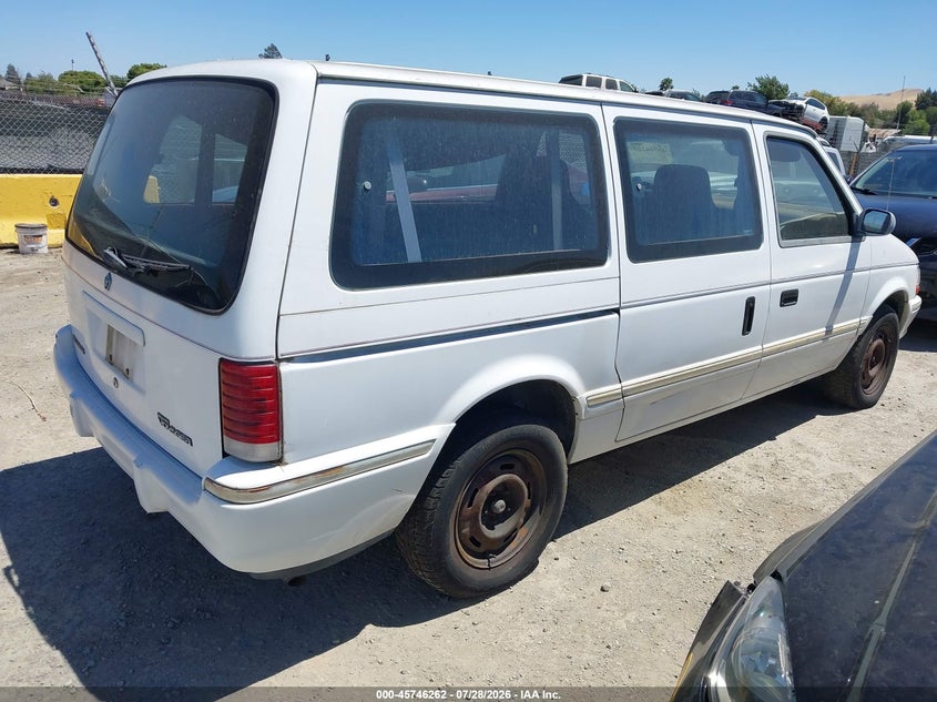 1992 PLYMOUTH GRAND VOYAGER auction photo 4