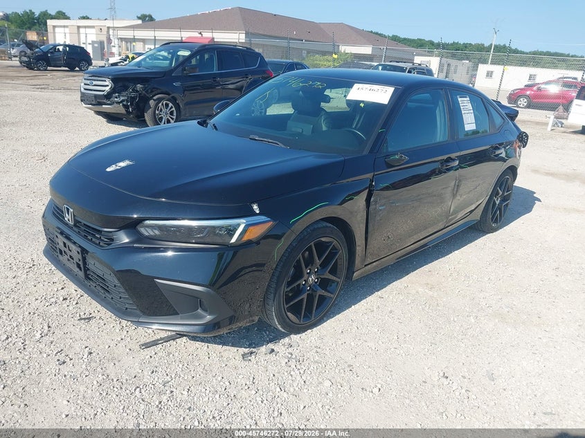 Vin: 2hgfe2f58nh546110, lot: 46244976, honda civic sport 20222