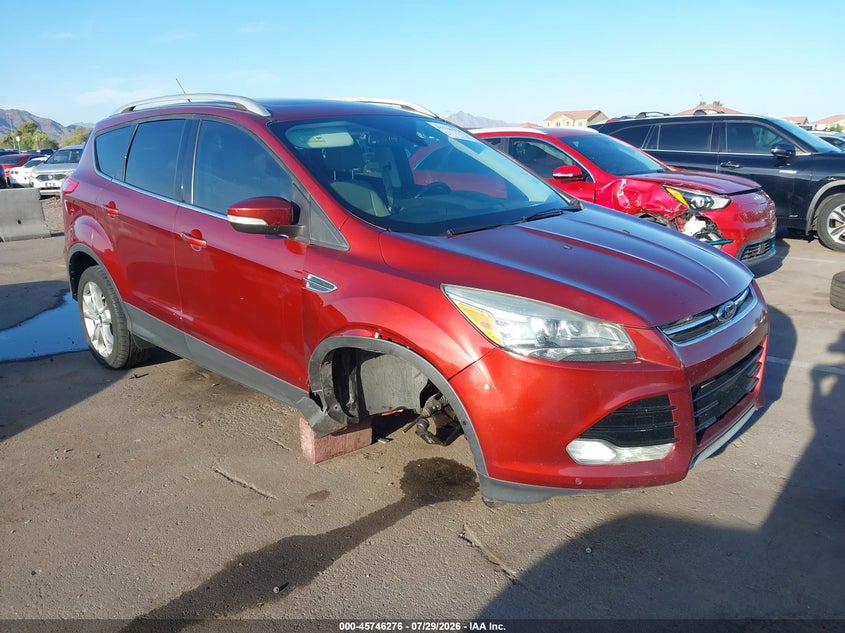 Vin: 1fmcu0j96eua05648, lot: 46244980, ford escape titanium 2014 img_1