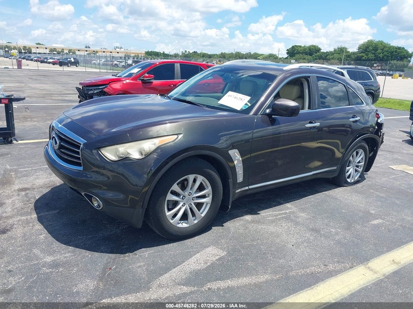 Vin: jn8cs1mu1dm142466, lot: 46244986, infiniti fx37 20132