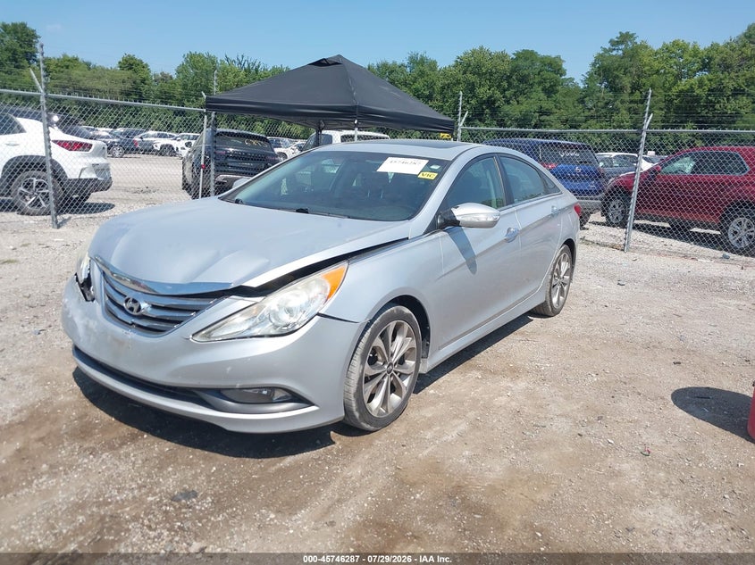 Vin: 5npec4ac4eh887173, lot: 46244991, hyundai sonata se 20142
