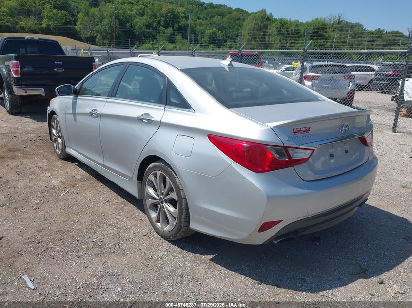 Vin: 5npec4ac4eh887173, lot: 46244991, hyundai sonata se 20143