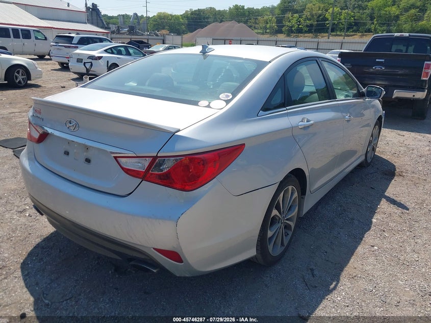 Vin: 5npec4ac4eh887173, lot: 46244991, hyundai sonata se 20144