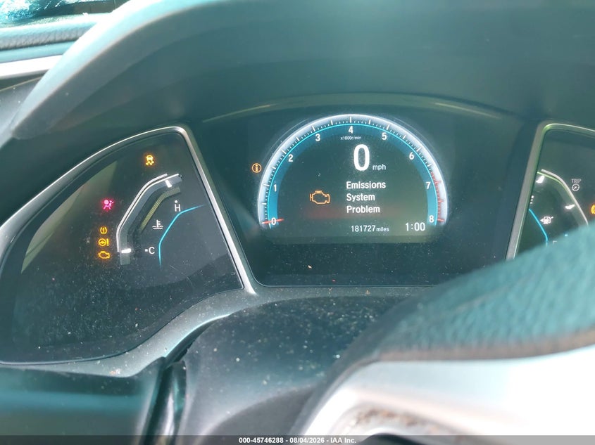HONDA CIVIC 2016 VIN 19XFC2F77GE090086