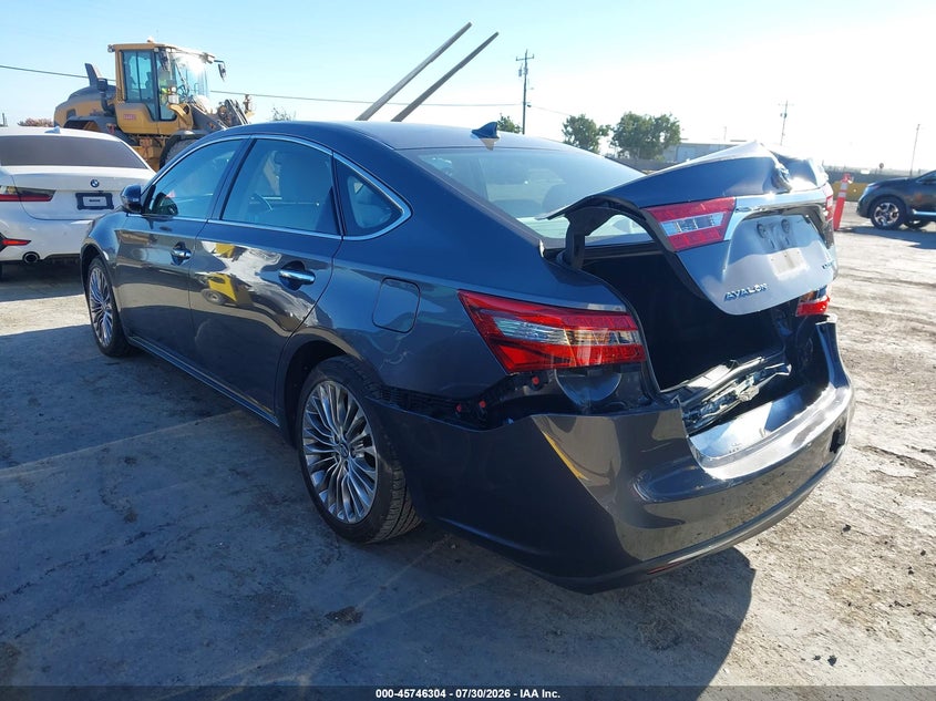 Vin: 4t1bk1eb4gu230724, lot: 46245008, toyota avalon limited 20163