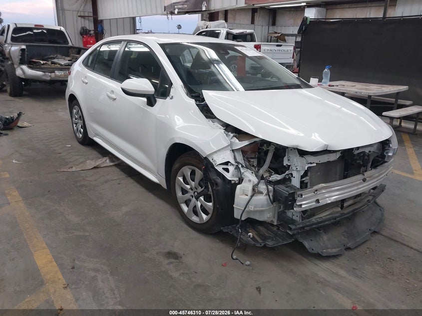 Vin: 5yfepmae2mp222800, lot: 46245014, toyota corolla le 2021 img_1