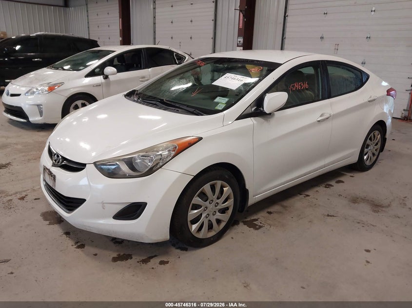 Vin: 5npdh4ae3dh174603, lot: 46245020, hyundai elantra gls 20132