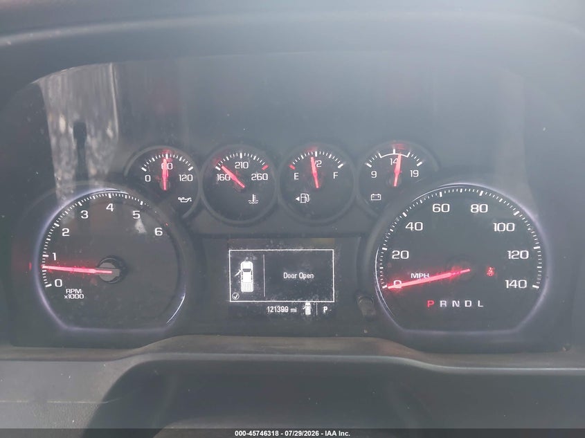 Vin: 3gcnwaef3lg213919, lot: 46245021, chevrolet silverado 1500 2wd  long bed wt 20202
