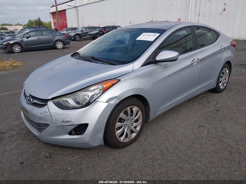 Vin: 5npdh4ae0dh223627, lot: 46245025, hyundai elantra gls 20132