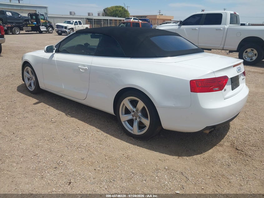 Vin: wauafafh2dn018348, lot: 46245032, audi a5 2.0t premium 20133
