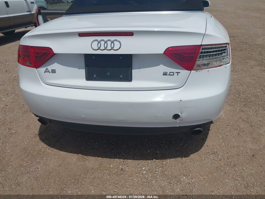 2013 AUDI A5 auction photo 6