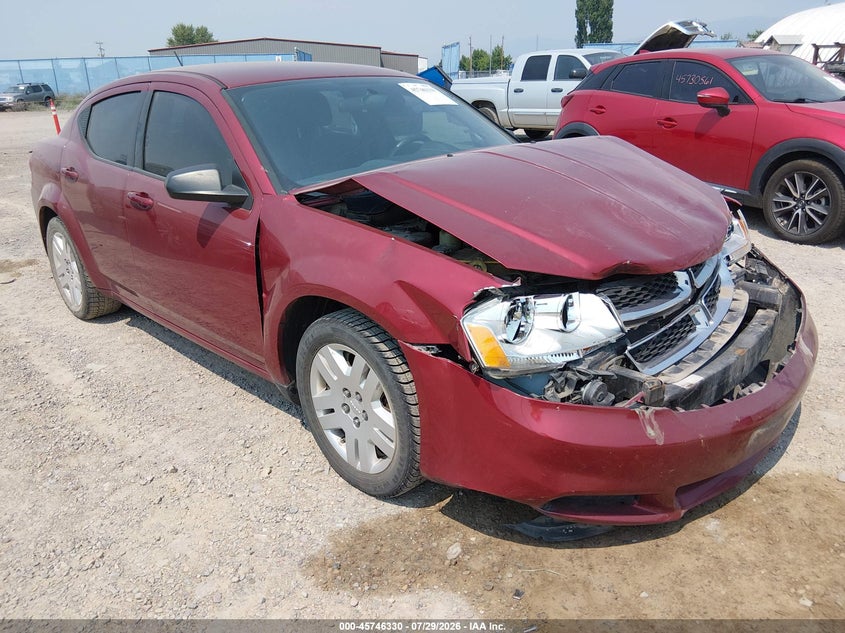 2014 DODGE AVENGER auction photo 1