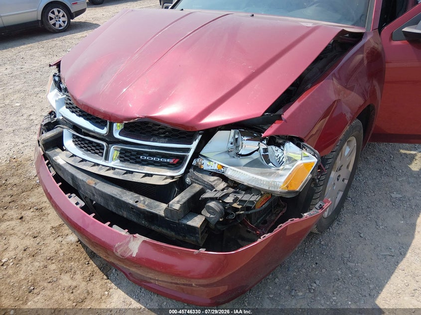 2014 DODGE AVENGER auction photo 6