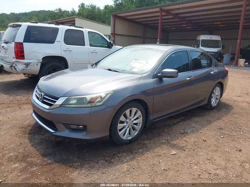 Vin: 1hgcr2f82fa174636, lot: 46245035, honda accord ex-l 20152