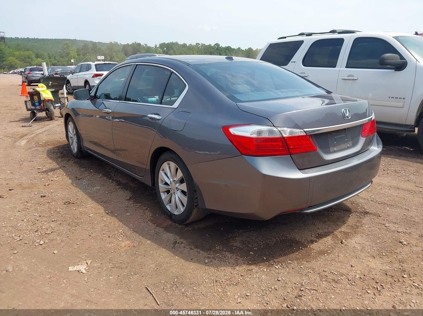 Vin: 1hgcr2f82fa174636, lot: 46245035, honda accord ex-l 20153
