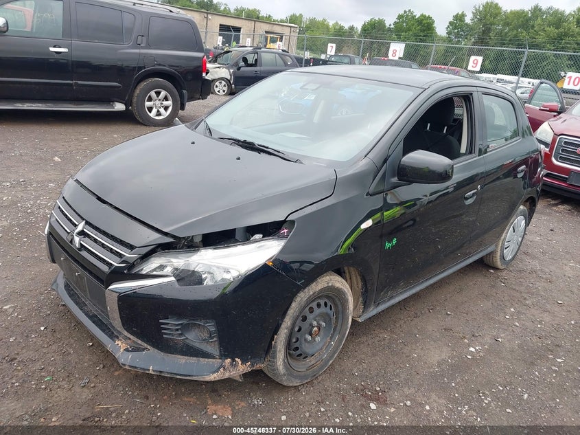 Vin: ml32auhj4rh019890, lot: 46245041, mitsubishi mirage es/le 20242