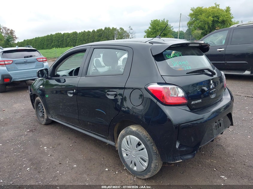 Vin: ml32auhj4rh019890, lot: 46245041, mitsubishi mirage es/le 20243