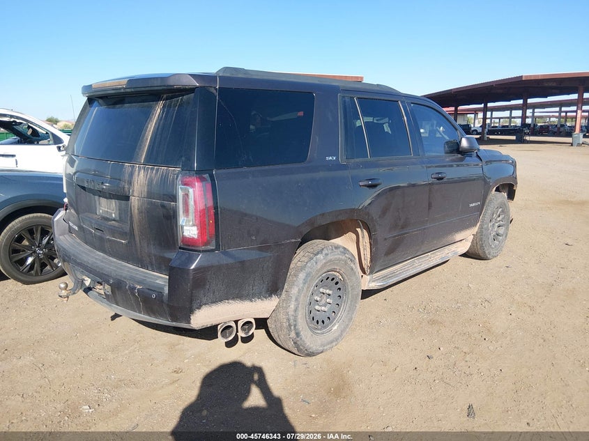 Vin: 1gks2bkc5gr144773, lot: 46245047, gmc yukon slt 20164
