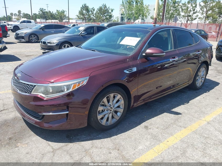 Vin: 5xxgu4l32gg113621, lot: 46245057, kia optima ex 20162