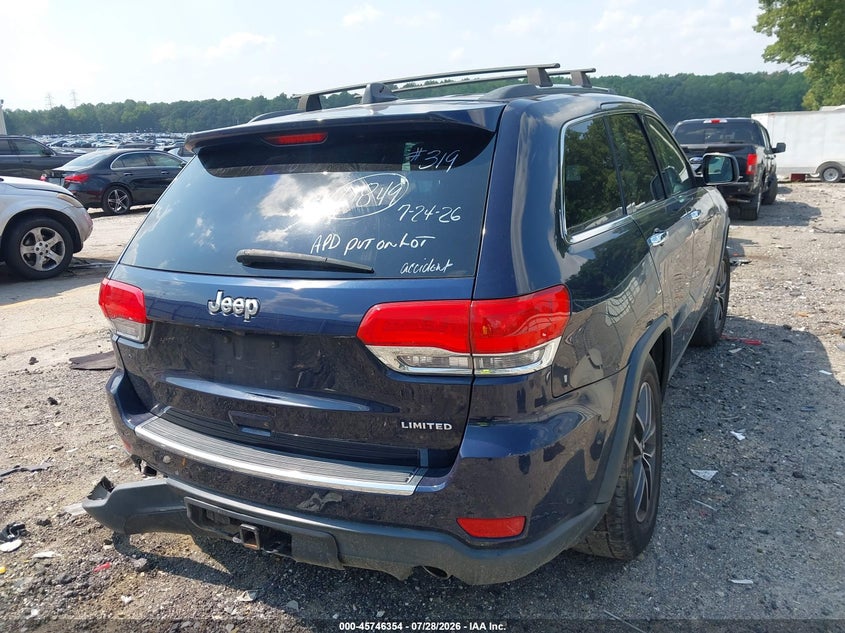 2017 JEEP GRAND CHEROKEE auction photo 4
