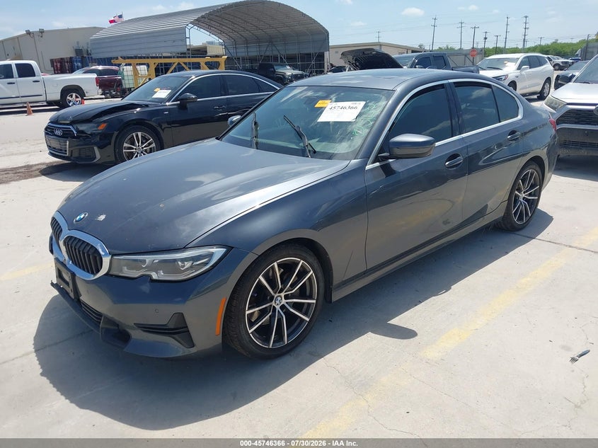 Vin: 3mw5r1j04l8b44061, lot: 46245070, bmw 330i 20202