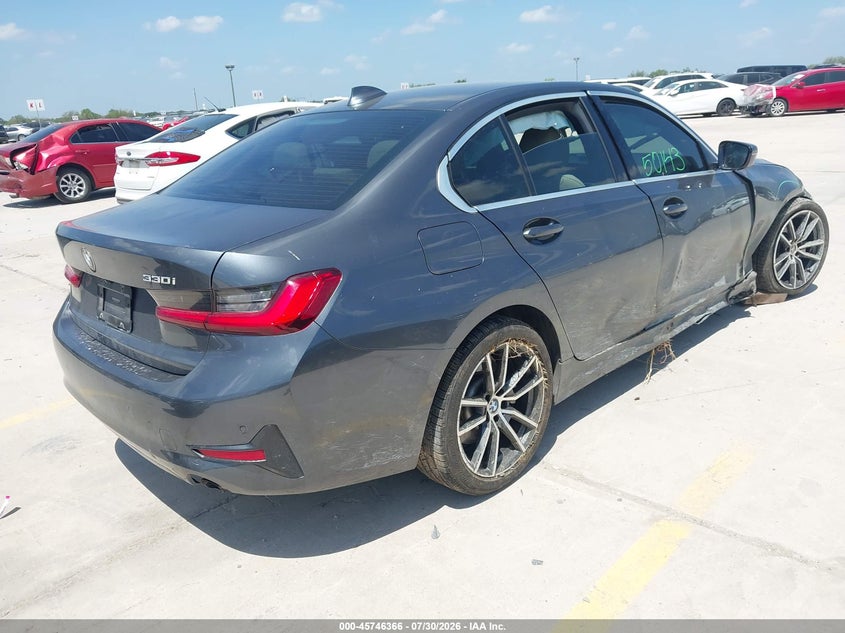 Vin: 3mw5r1j04l8b44061, lot: 46245070, bmw 330i 20204