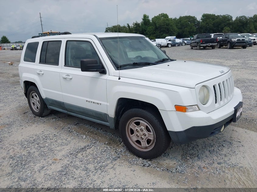 Vin: 1j4nt1ga2bd285372, lot: 46245071, jeep patriot sport 2011 img_1