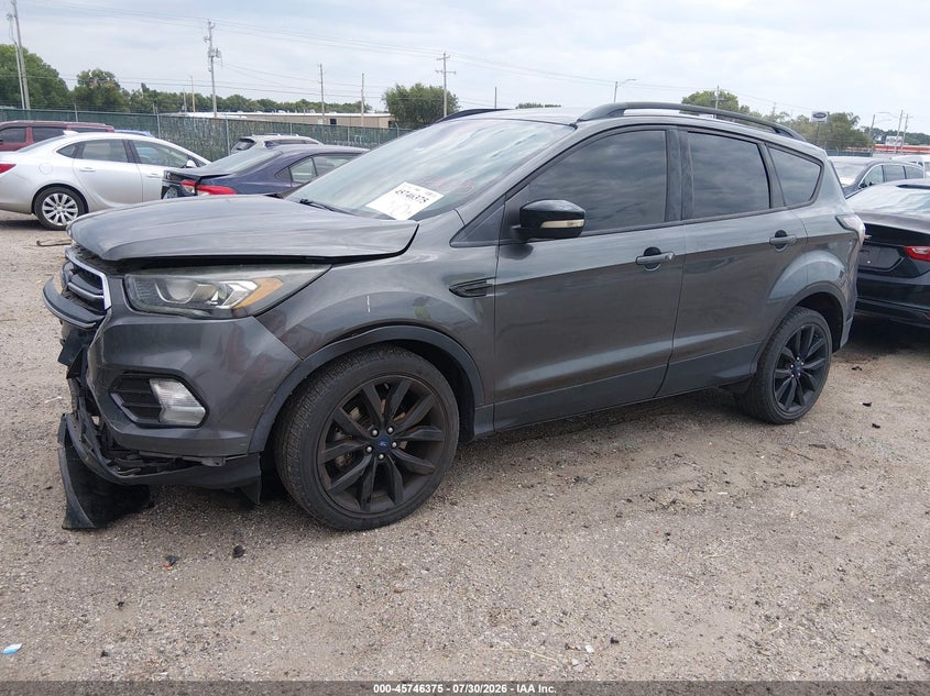 Vin: 1fmcu9j94hub52964, lot: 46245079, ford escape titanium 20172