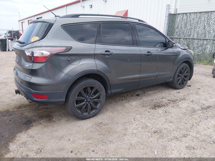 Vin: 1fmcu9j94hub52964, lot: 46245079, ford escape titanium 20174