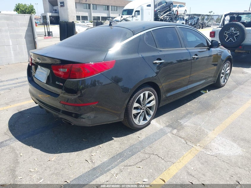 Vin: 5xxgr4a72fg442115, lot: 46245084, kia optima sx 20154