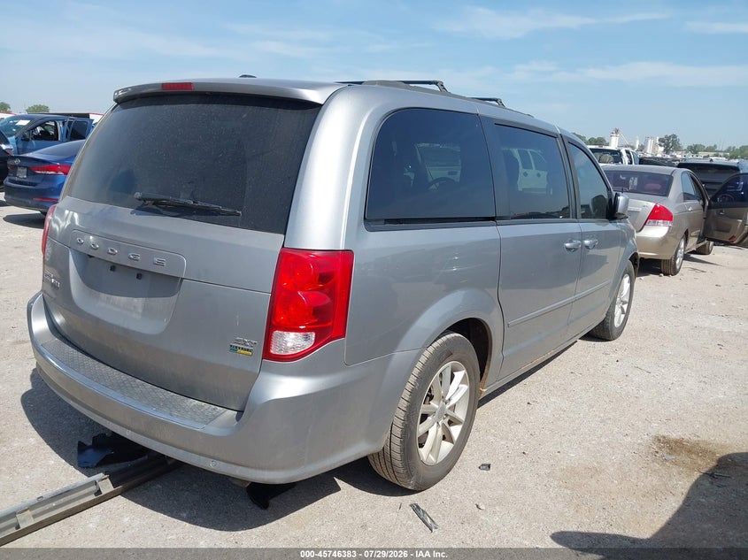Vin: 2c4rdgcgxgr216824, lot: 46245087, dodge grand caravan sxt 20164