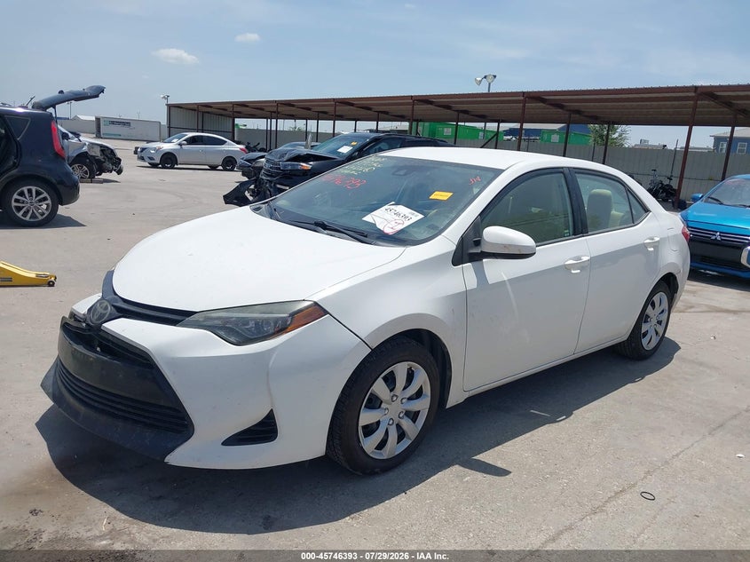 Vin: 5yfburhe7hp669563, lot: 46245097, toyota corolla le 20172