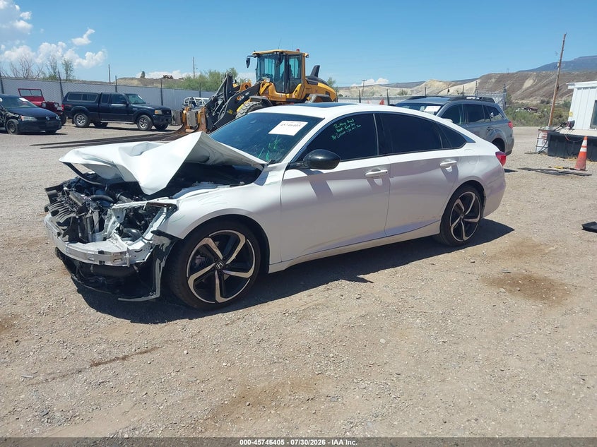 Vin: 1hgcv2f34na020816, lot: 46245109, honda accord sport 2.0t 20222