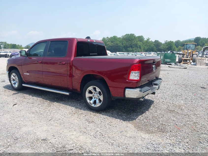 Vin: 1c6rreft8nn143002, lot: 46245114, ram 1500 20223