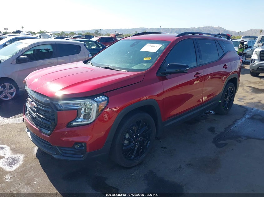 Vin: 3gkalpeg5pl236168, lot: 46245117, gmc terrain fwd slt 20232