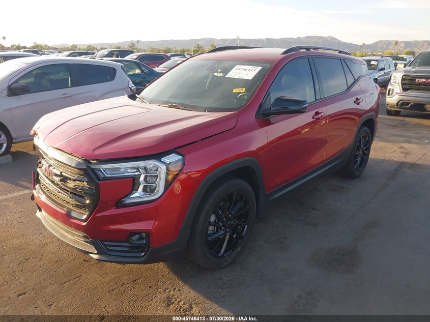 Vin: 3gkalpeg5pl236168, lot: 46245117, gmc terrain fwd slt 20232