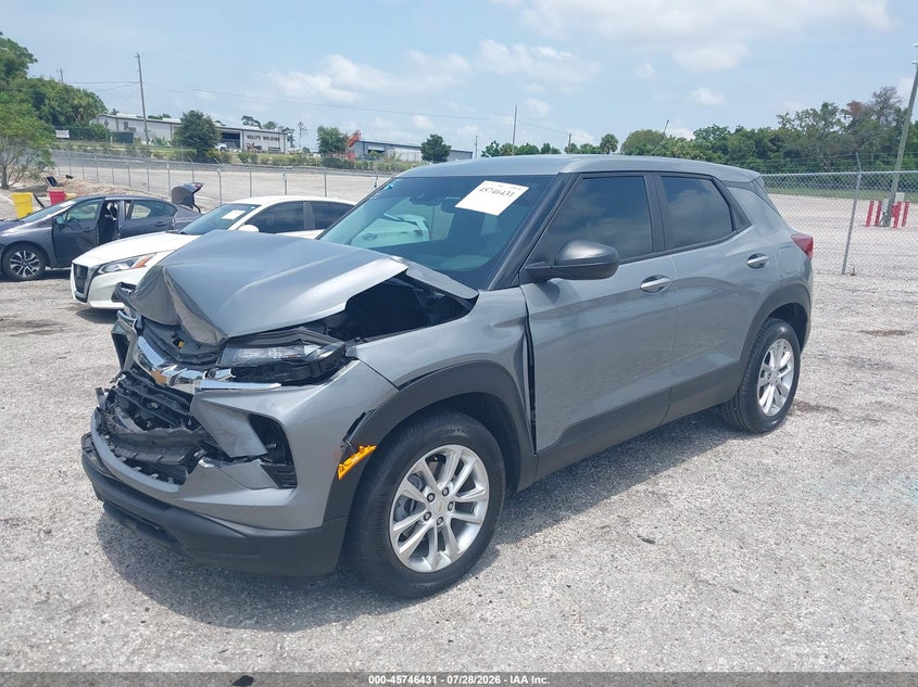 Vin: kl79mmslxtb004718, lot: 46245135, chevrolet trailblazer fwd ls 20262