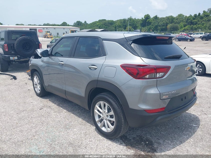 Vin: kl79mmslxtb004718, lot: 46245135, chevrolet trailblazer fwd ls 20263